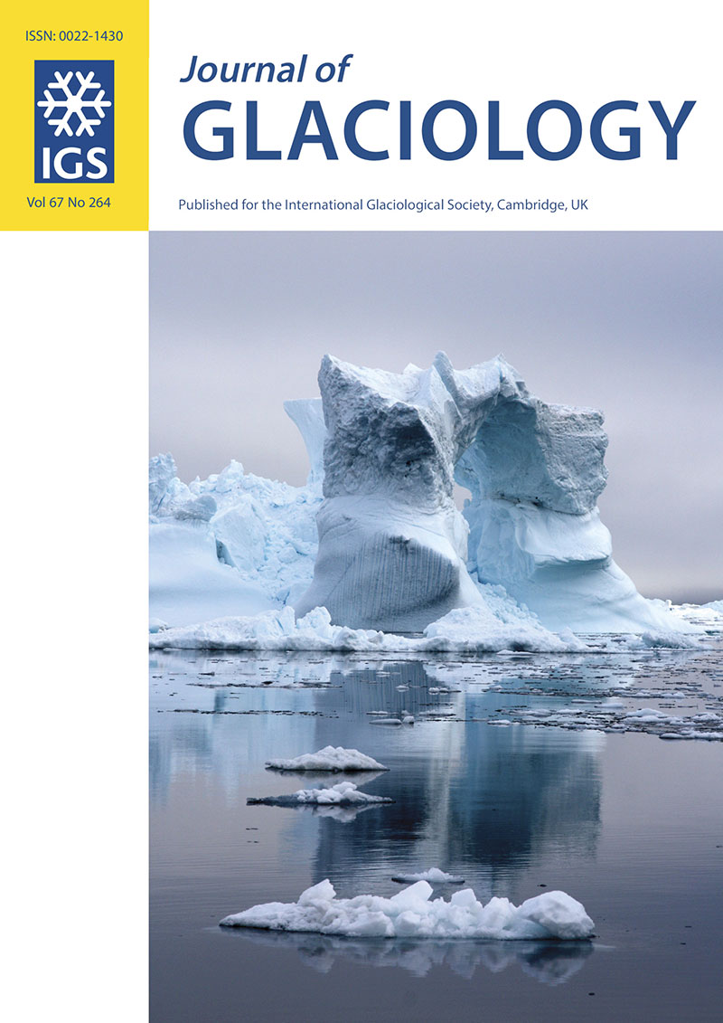 Journal of Glaciology cover