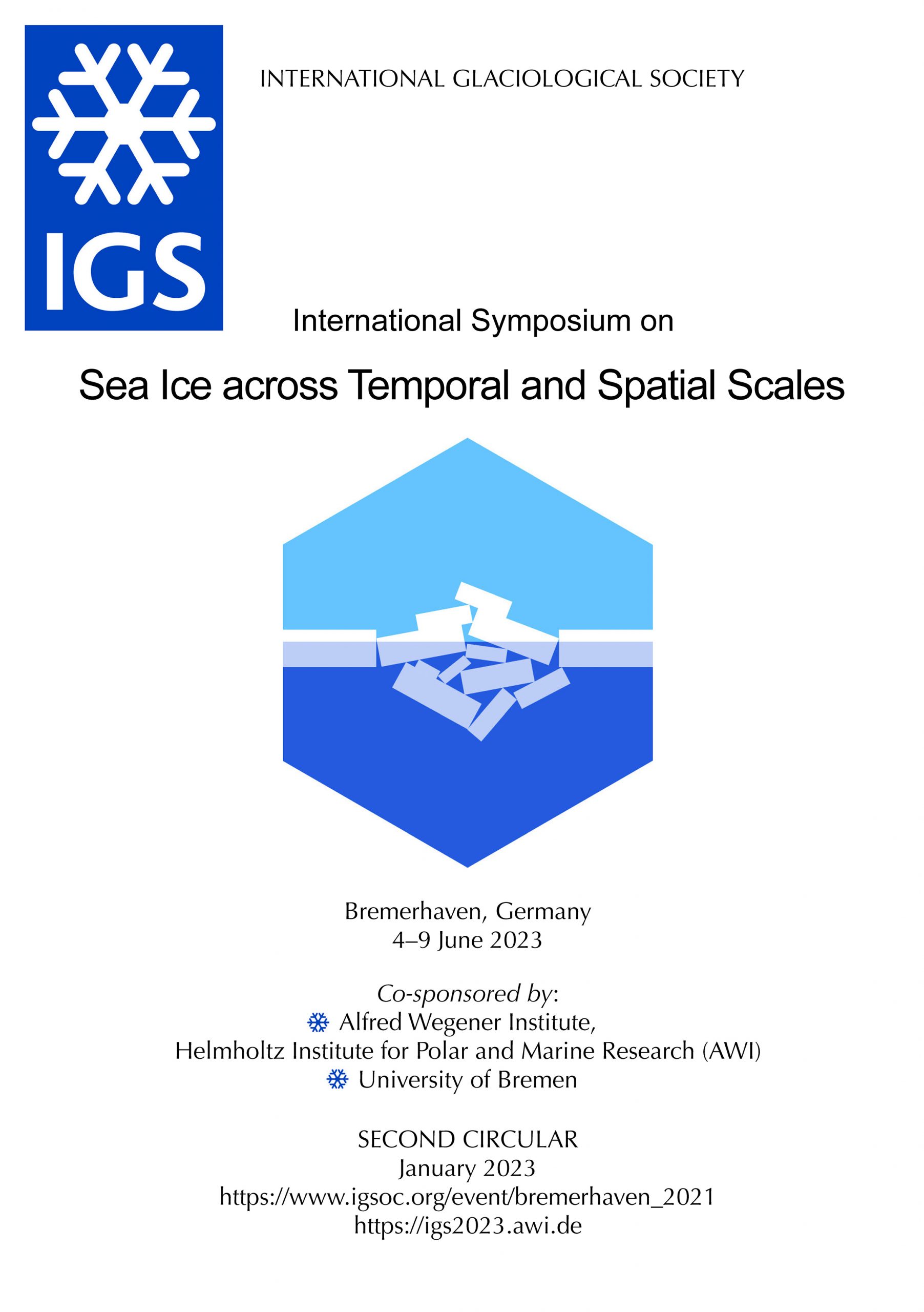 Second Circular for the International Symposium on Sea Ice across Spatial and Temporal Scales is now online