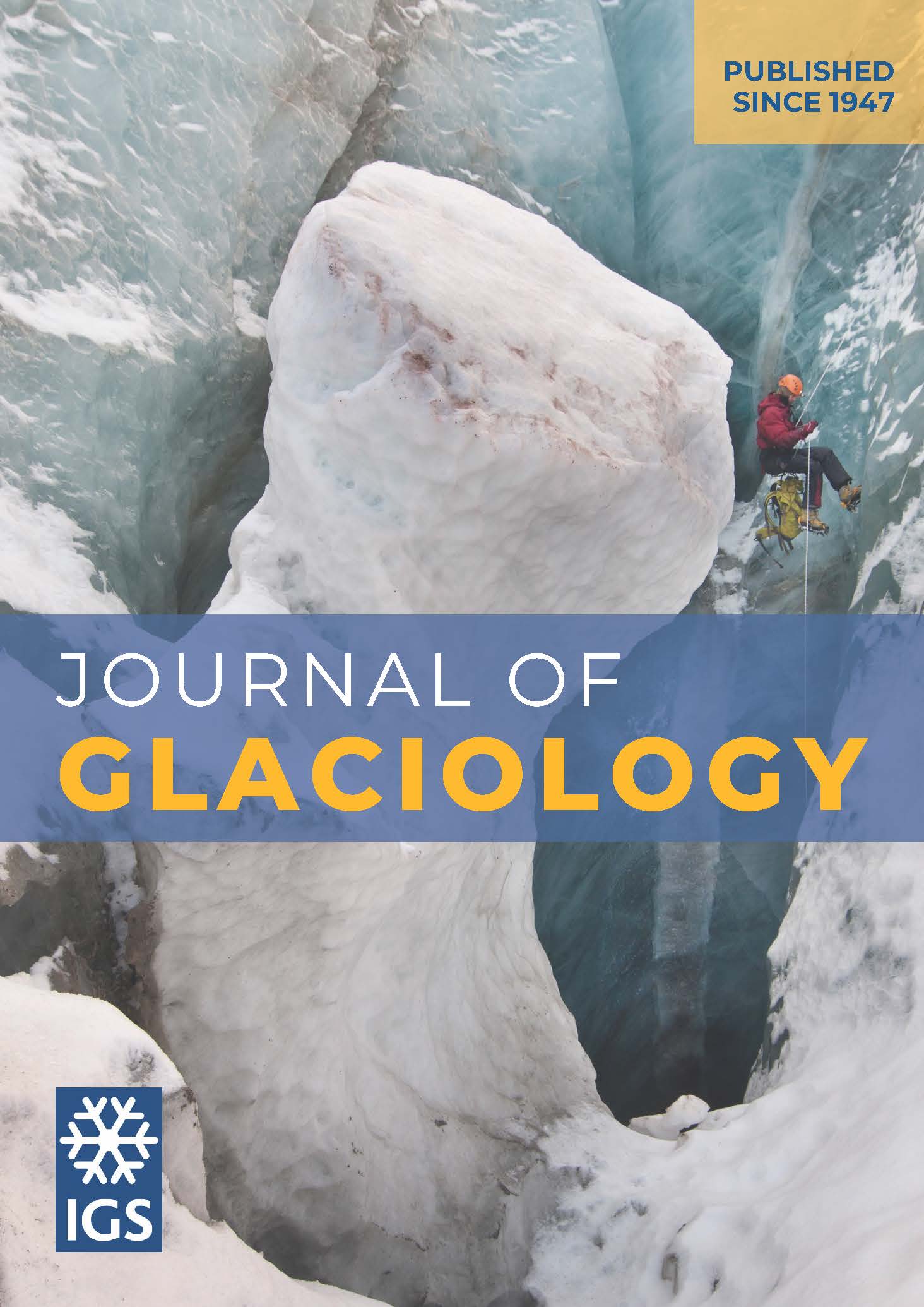 Journal of Glaciology cover